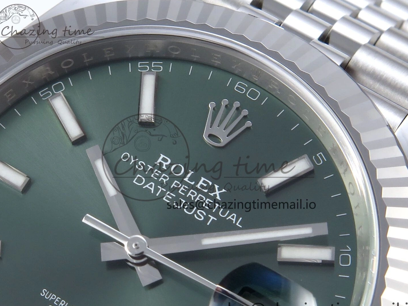 Edition Clean Jubilee Green Stick on Dial 126334 Bracelet SS Datejust VR3235 Best 1:1 41mm 0512